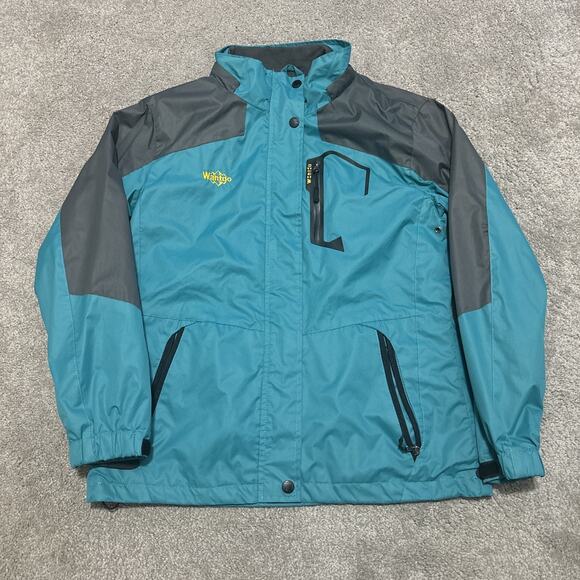 Wantdo Waterproof Ski Jacket Coat Blue Grey Mens Size Small Snowboarding - Picture 1 of 5